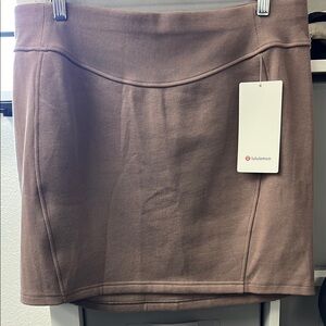 Lululemon Scuba HR Mini Skirt. Size XL. NWT